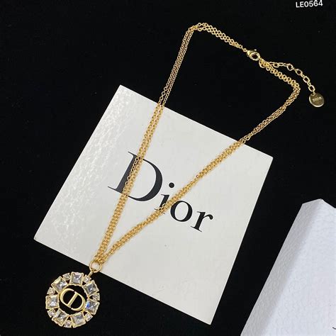 dior necklace replica free shipping|necklace that says dior.